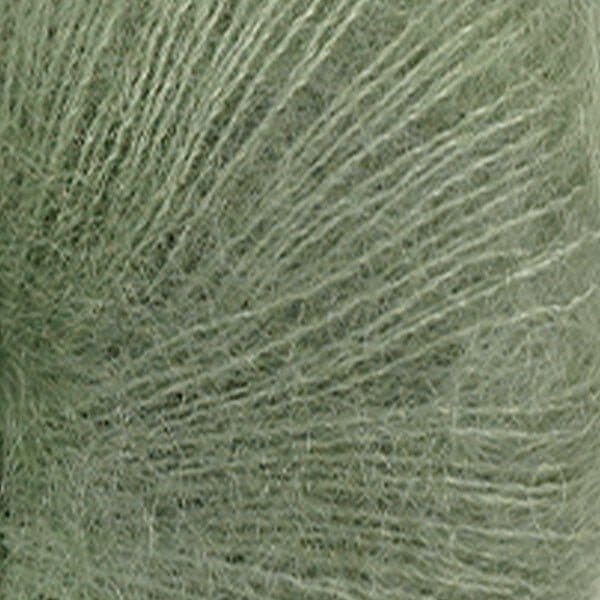 Önling No 10: Luxurious and exquisite silk mohair - Sage green (060)