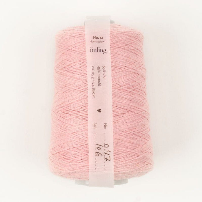 Önling No 12: All - season wool and cotton blend yarn - Cherry blossom (047)