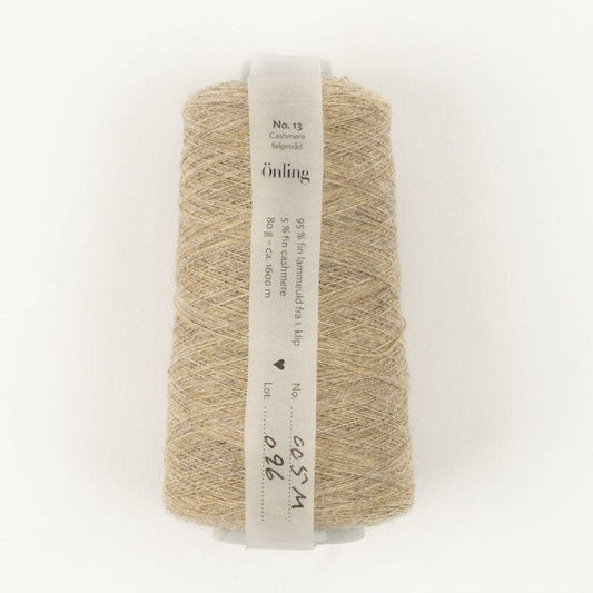 Önling No 13: Companion yarn cob - web weight - Linen melange (005m)