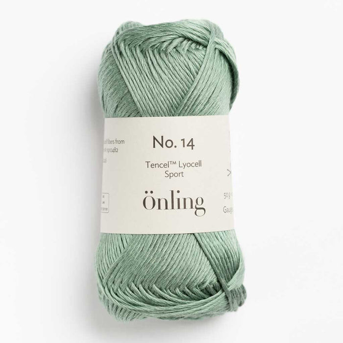 Önling No 14: Soft Lyocell yarn for summer knits - Dusty Petrol