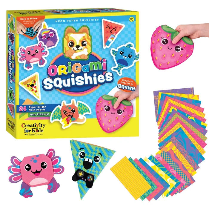 Origami Squishies - Stuffed Origami Paper Craft Kit