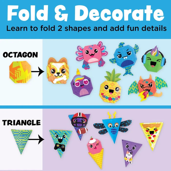 Origami Squishies - Stuffed Origami Paper Craft Kit
