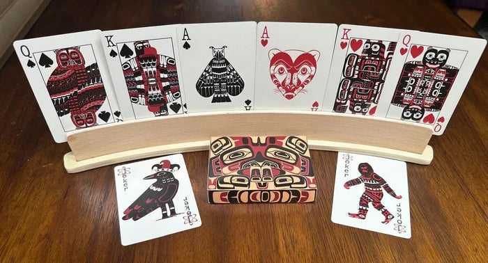Pacific Northwest Native American Art Playing Cards