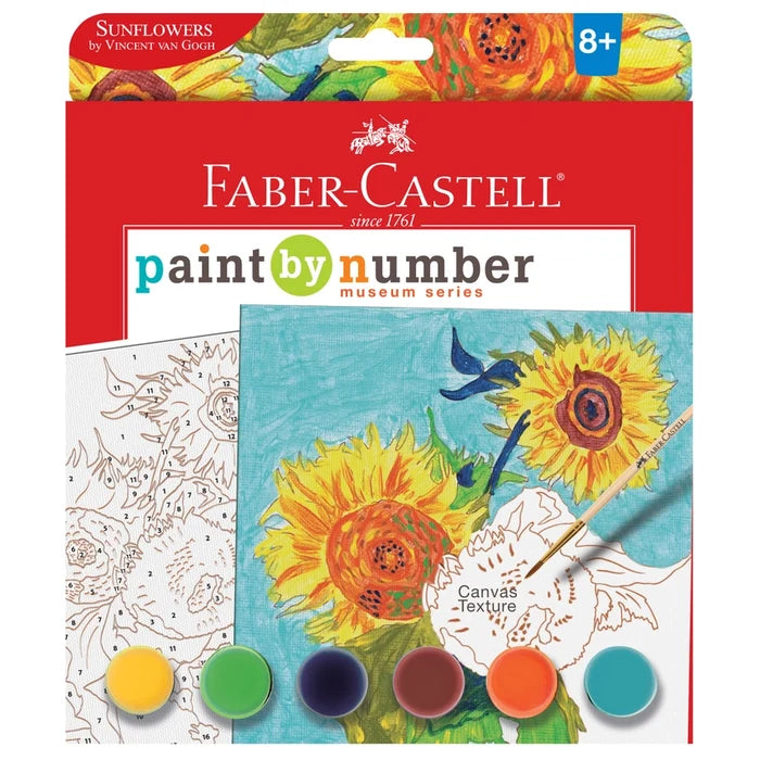 Paint by Number Sunflowers