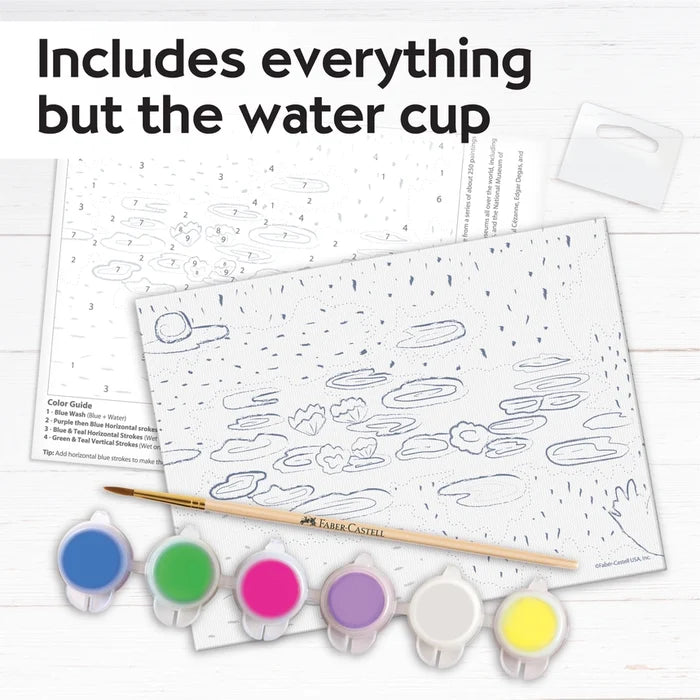 Paint by Number Water Lilies