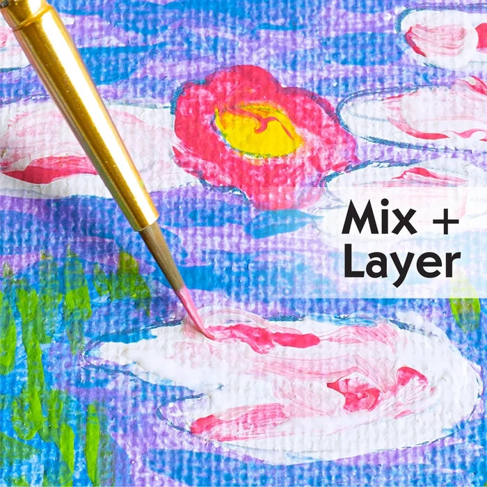 Paint by Number Water Lilies
