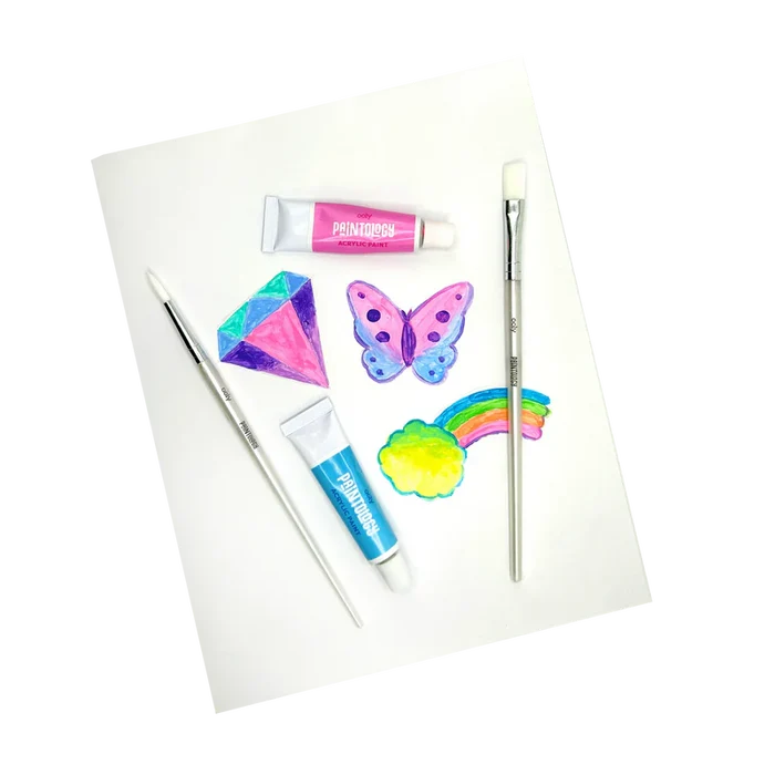 Paintology Acrylic Pastel Paints Set of 12