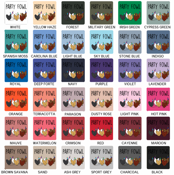 Party Fowl– Crewneck