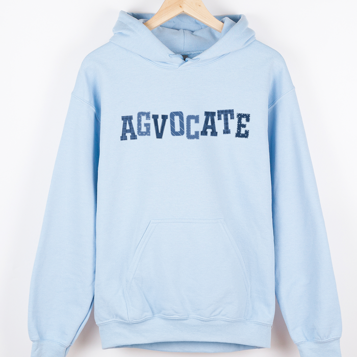 Patchwork Agvocate– Hoodie