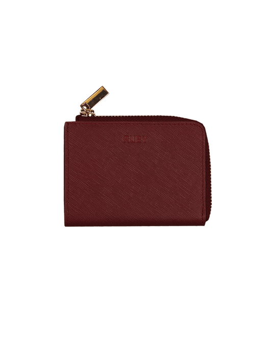 PENNY ZIP WALLET BURGUNDY