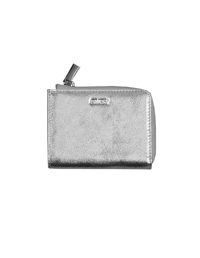 PENNY ZIP WALLET SILVER