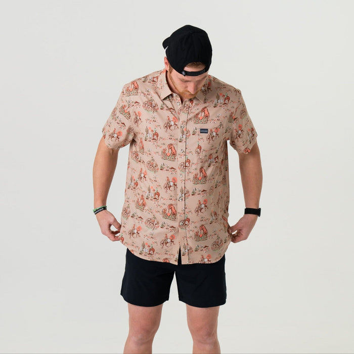 Performance Button Up - Cowboy Up