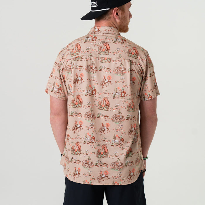 Performance Button Up - Cowboy Up