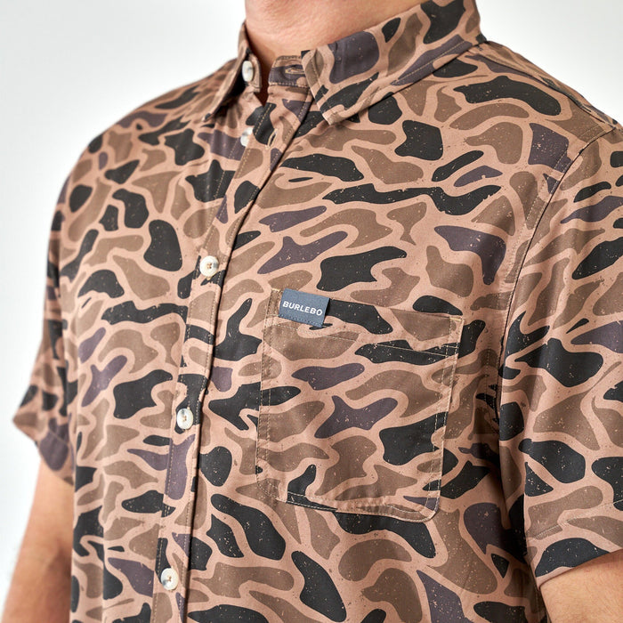 Performance Button Up - Gauge Camo