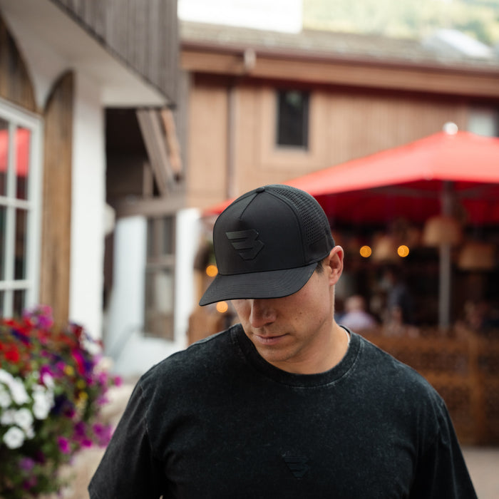 Performance Cap - Flying B Logo  - Black