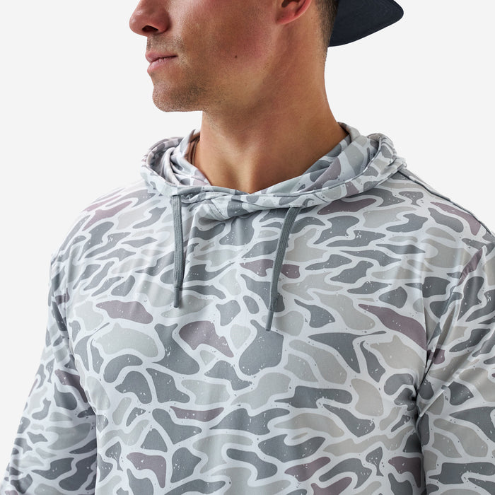 Performance Hoodie - White Camo