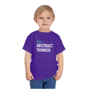 PhxArt Abstract Thinker Toddler T-Shirt