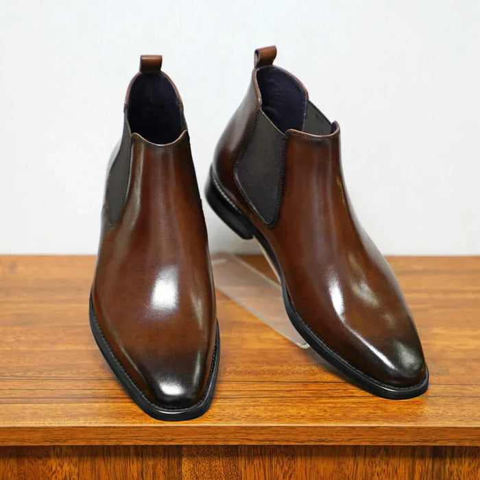 Pio | Bottines Chelsea en Simili Cuir Italien