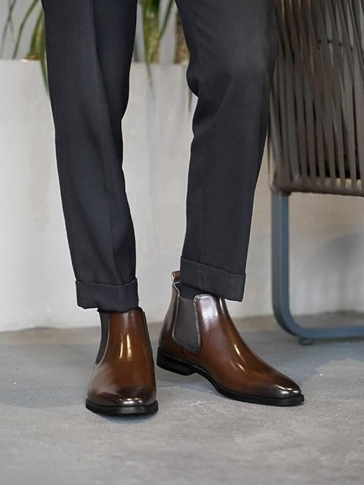 Pio | Bottines Chelsea en Simili Cuir Italien