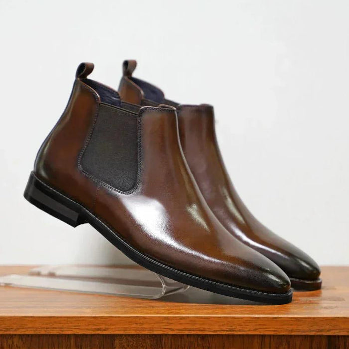 Pio | Bottines Chelsea en Simili Cuir Italien