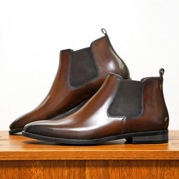 Pio | Bottines Chelsea en Simili Cuir Italien