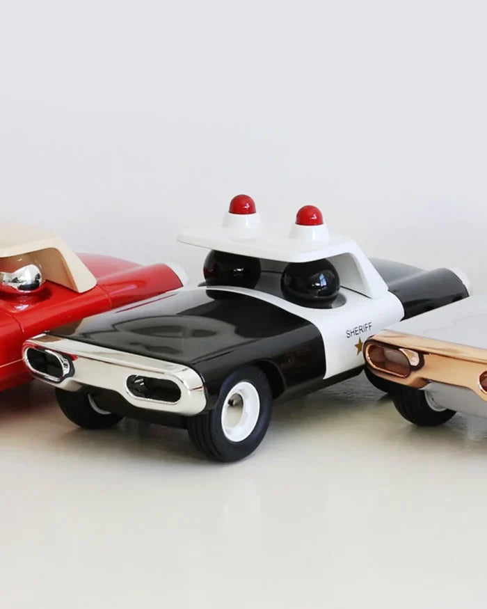 Playforever Maverick Heat Sheriff Black + White Car