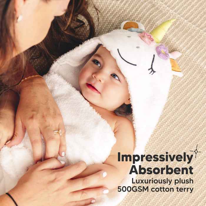 Impressively Absorbent
Luxuriously plush
500 GSM cotton terry