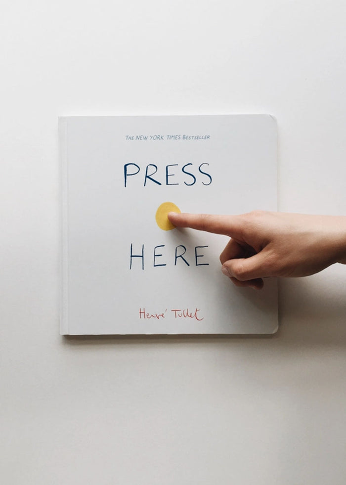 Press Here Hardcover Book