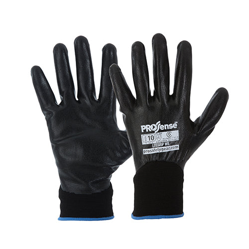 Prosense Lite Grip Gloves Water Repellent Minimum 12 to Buy