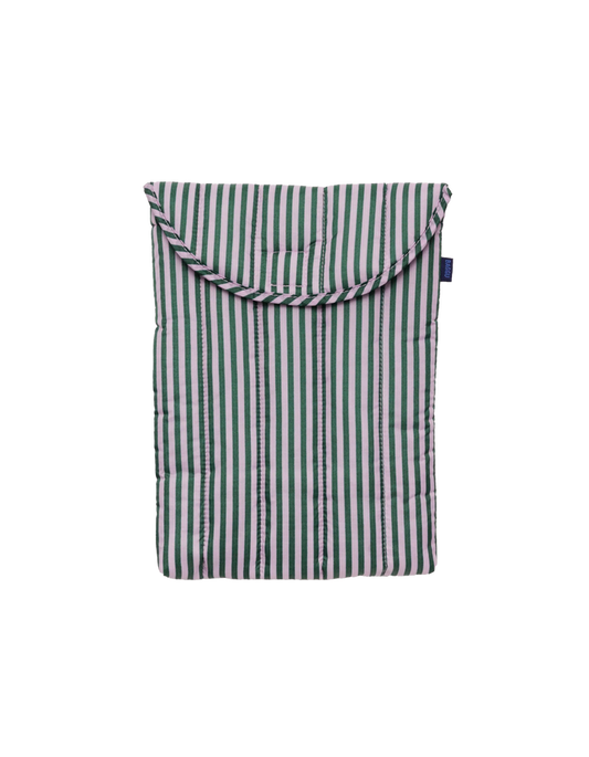 PUFFY 13" LAPTOP SLEEVE LILAC CANDY STRIPE
