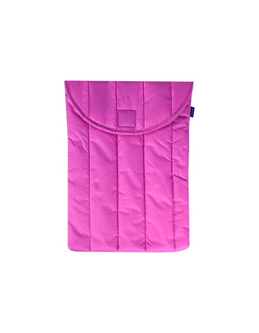 PUFFY 13" LAPTOP SLEEVE PINK