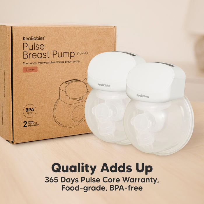 Quality Adds Up, 365 Days Pulse Core Warranty, Food-grade, BPA-free.