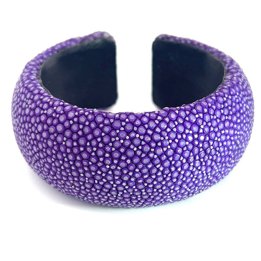 Style the Purple Shagreen Cuff exclusively at Born To Glam