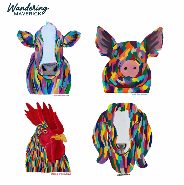 RAINBOW ANIMALS - CHOOSE YOUR ANIMAL – Hoodie