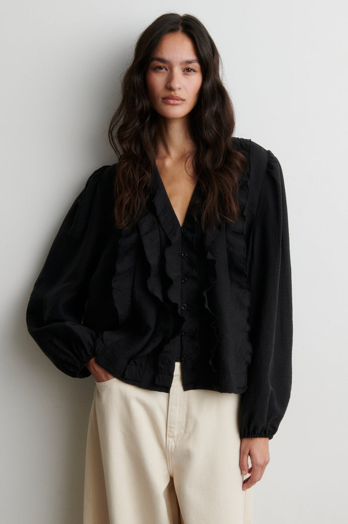 Rayna Frill Blouse