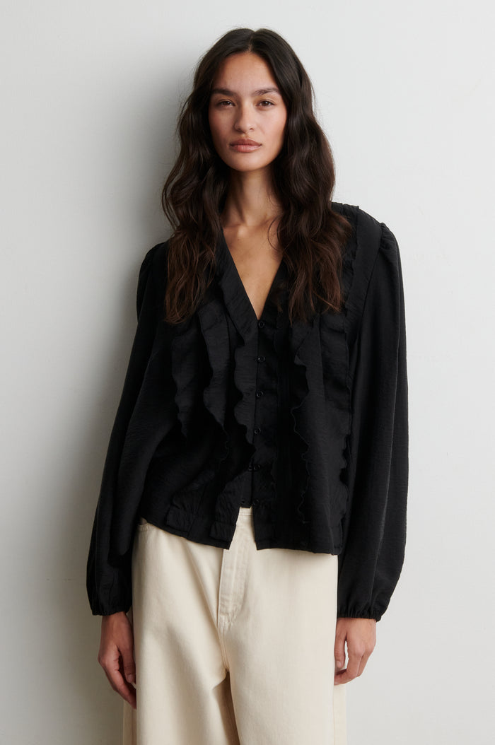 Rayna Frill Blouse