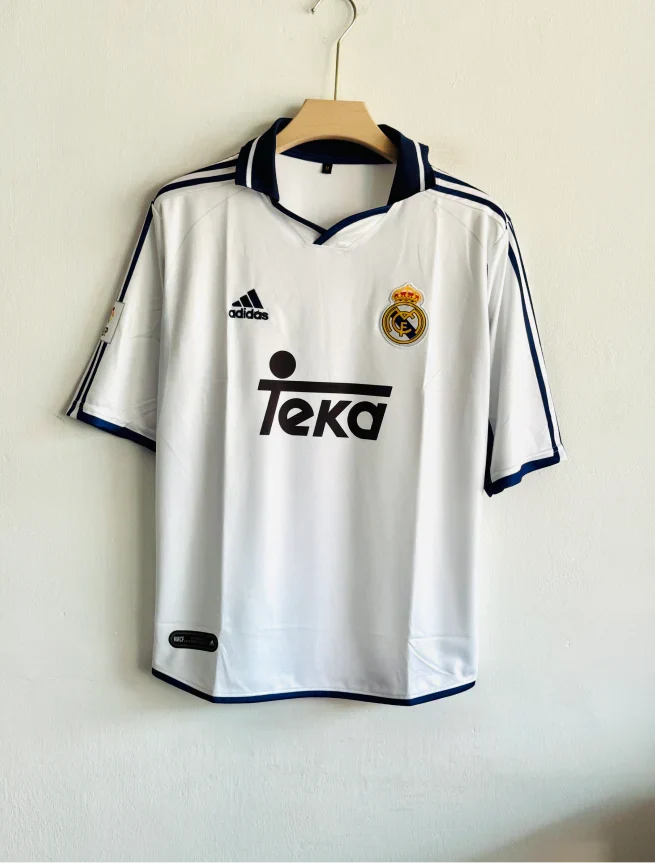 Real Madrid 2000-2001 Home Jersey