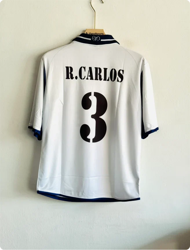 Real Madrid 2000-2001 Home Jersey