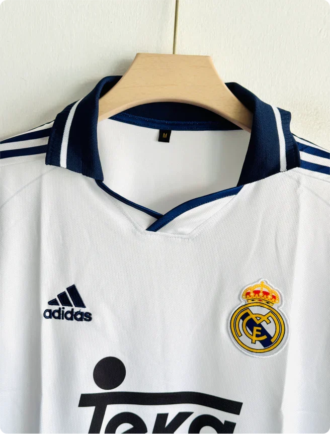 Real Madrid 2000-2001 Home Jersey