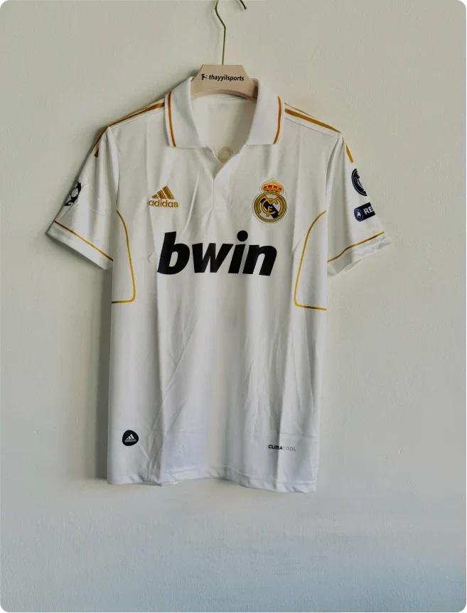 Real Madrid 2011/12 Home printed Jersey