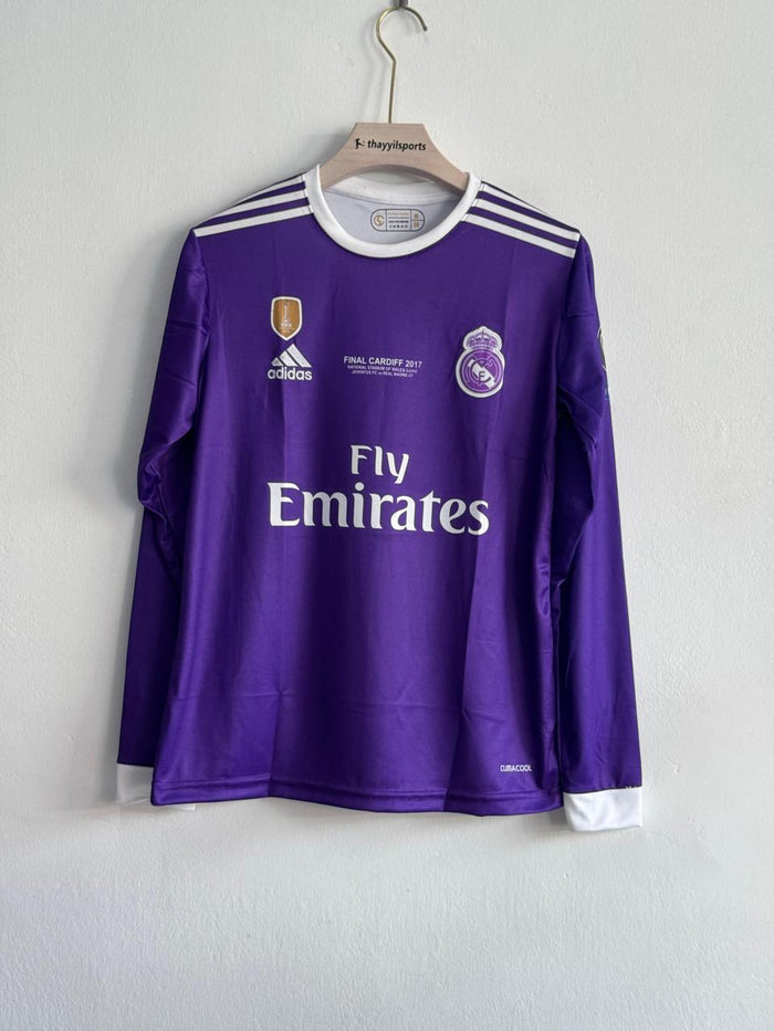 Real Madrid 2016-17 Away printed Jersey