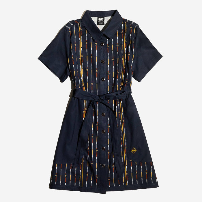Rebel Striped Shirt Dress - Heroes & Villains-Star Wars-Shirt Dress