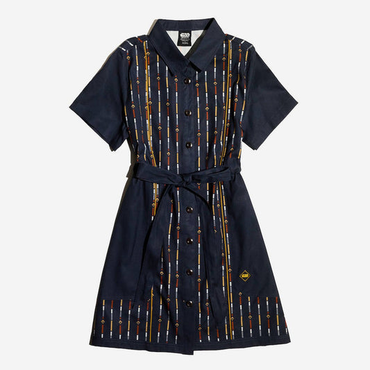 Rebel Striped Shirt Dress - Heroes & Villains-Star Wars-Shirt Dress