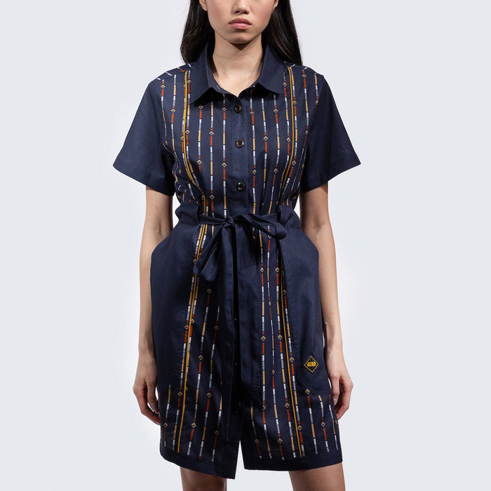 Rebel Striped Shirt Dress - Heroes & Villains-Star Wars-Shirt Dress