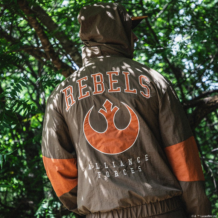 Rebel Throwback Windbreaker - Heroes & Villains-Star Wars-Windbreaker