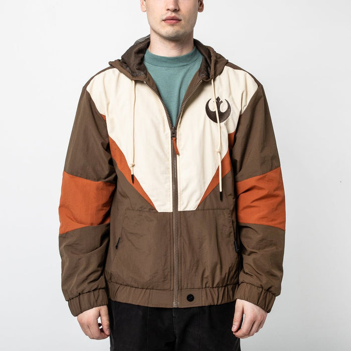 Rebel Throwback Windbreaker - Heroes & Villains-Star Wars-Windbreaker