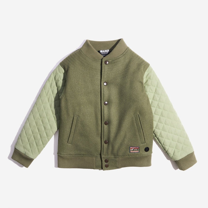 Rebels Of Alderaan Youth Quilted Bomber Jacket - Heroes & Villains-Star Wars-Varsity Jacket