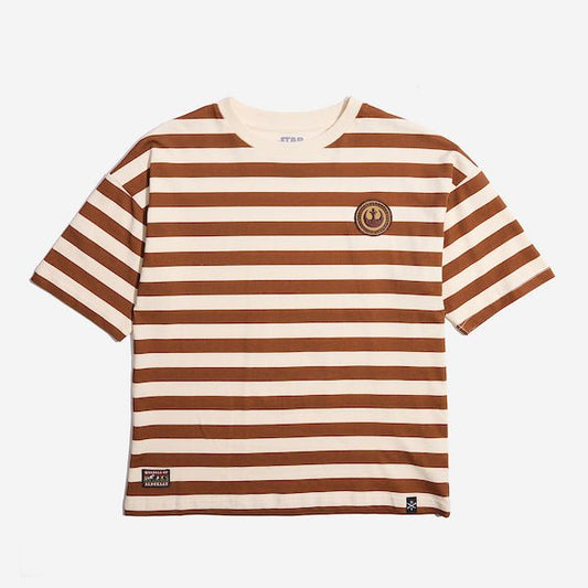 Rebels Of Alderaan Youth Striped Tee - Heroes & Villains-Star Wars-T-Shirt