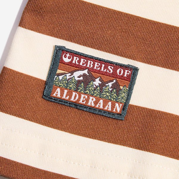 Rebels Of Alderaan Youth Striped Tee - Heroes & Villains-Star Wars-T-Shirt