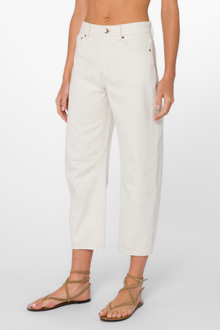 Reyna Ecru Jeans - Bottoms - Velvet Heart Clothing